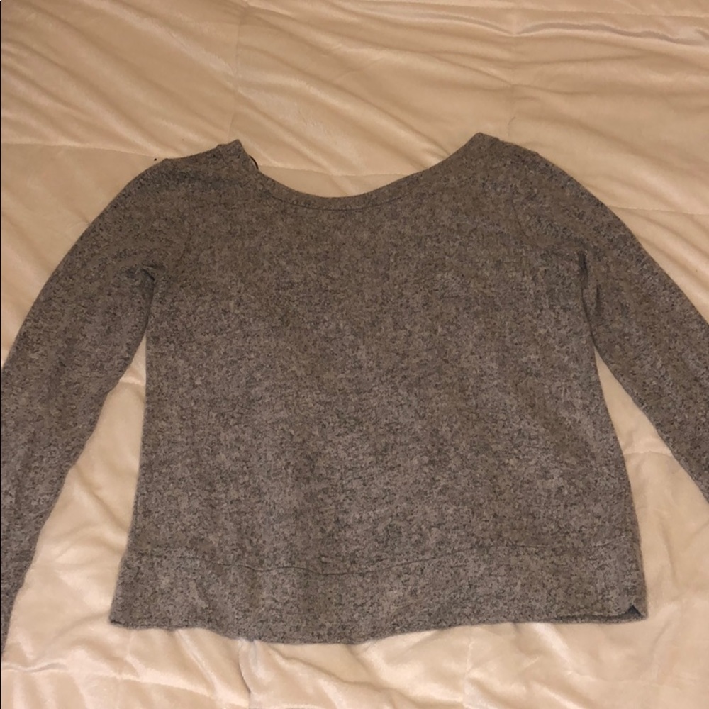Women’s size medium light gray sweater